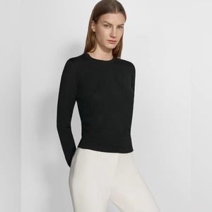Theory Crewneck Sweater in Regal Wool (size S)